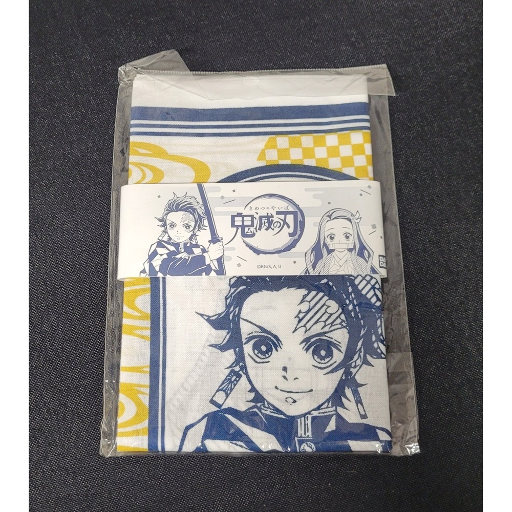 Anime Demon Slayer Print Tenugui Hand Towel Wall Decor 34 x 90 cm